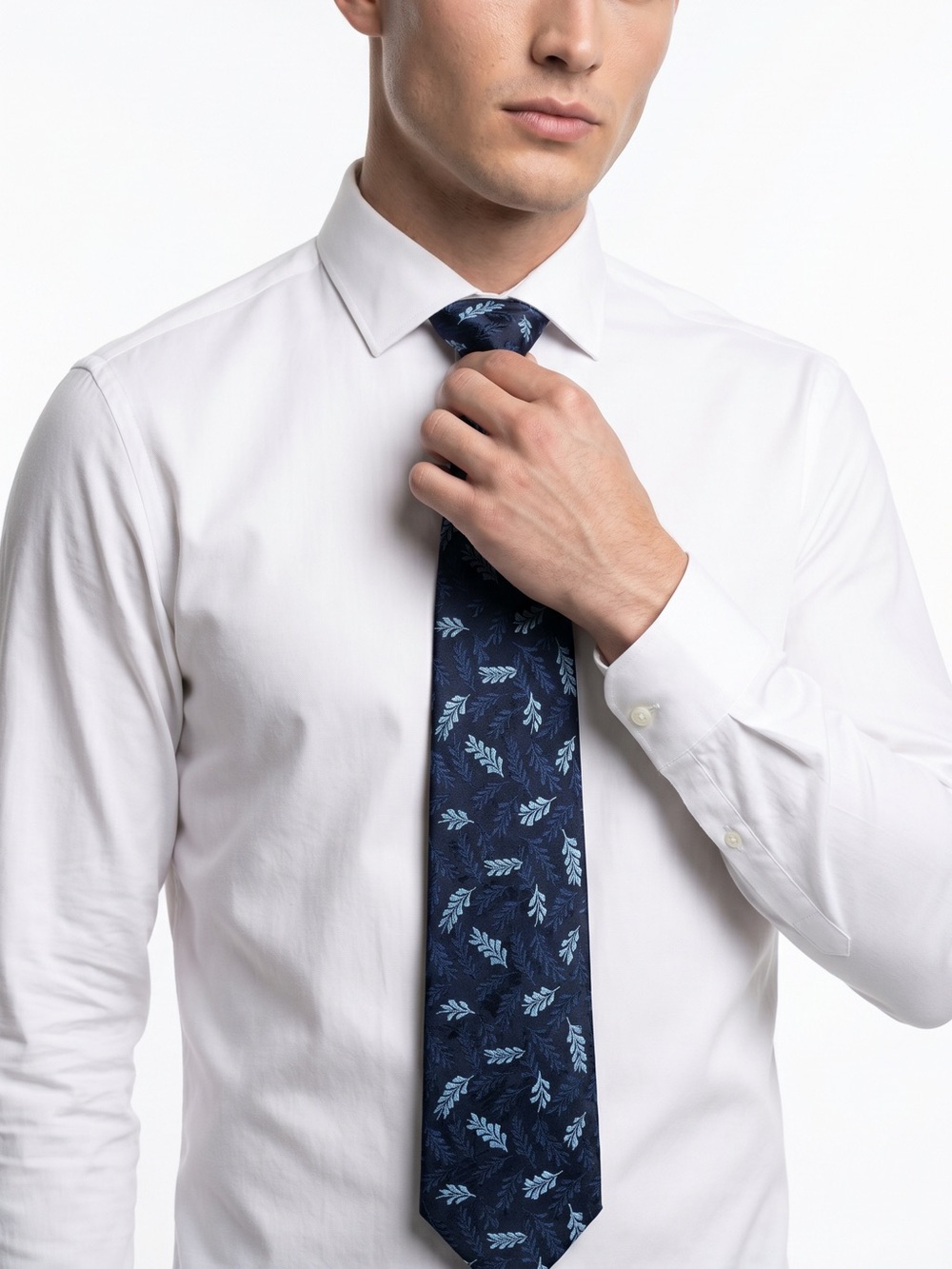 BELLÍSIMO | Vintage Navy Pattern Tie